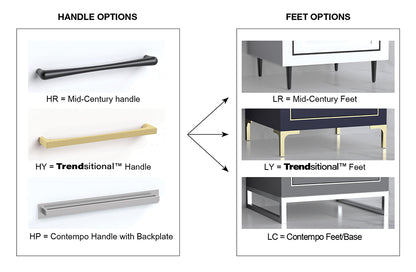 Madeli Peak 24" Free standing Vanity Cabinet