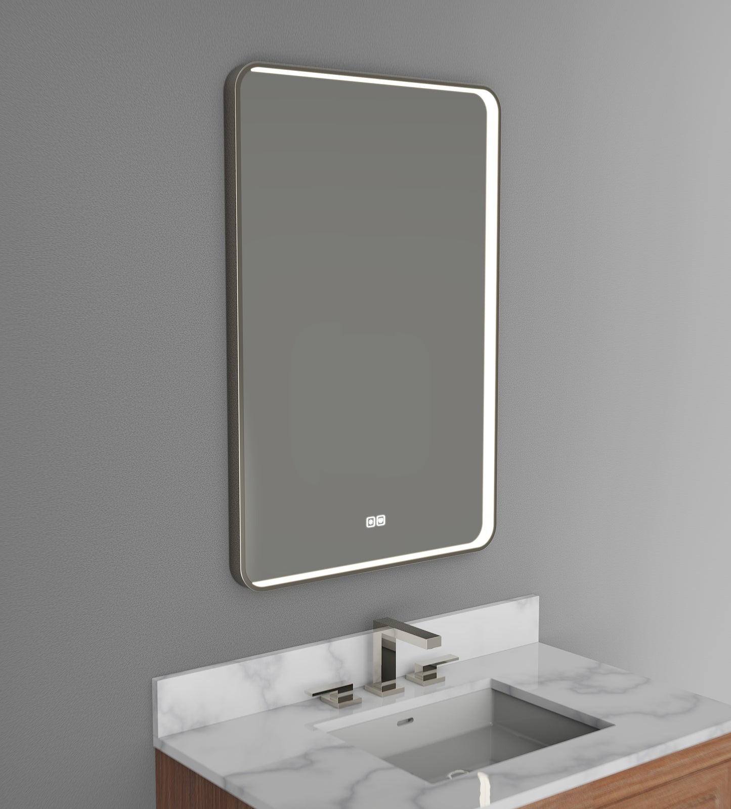 Infinity Framed Mirror, Rectangular