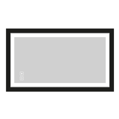 Portrait III Lighted Slique Mirror, 20" x 30" x 7/8", Rectangular, Frame