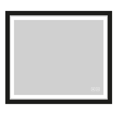 Portrait III Lighted Slique Mirror, 20" x 30" x 7/8", Rectangular, Frame