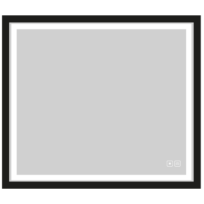 Portrait III Lighted Slique Mirror, 20" x 30" x 7/8", Rectangular, Frame