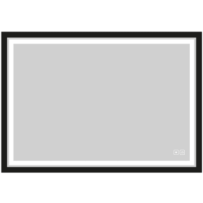 Portrait III Lighted Slique Mirror, 20" x 30" x 7/8", Rectangular, Frame