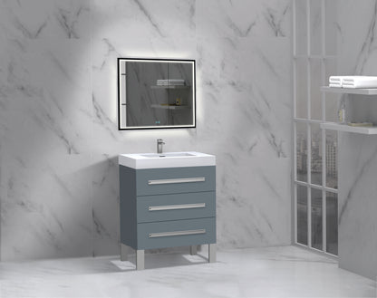 Icon 24" Free standing Vanity Cabinet with L-Feet