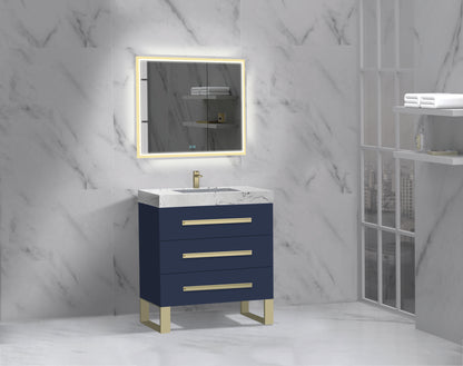 Icon 30" Free standing Vanity Cabinet with S-Feet
