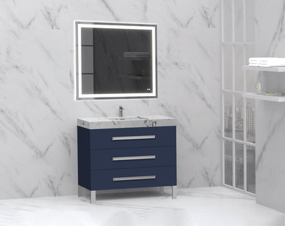 Icon 42" Free standing Vanity Cabinet with L-Feet