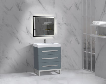 Icon 24" Free standing Vanity Cabinet with C-Base