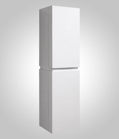 Urban 16"W x 15"D x 60"H Wall Hung Linen Cabinet L Hinged