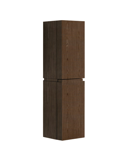 Urban 16"W x 15"D x 60"H Wall Hung Linen Cabinet L Hinged