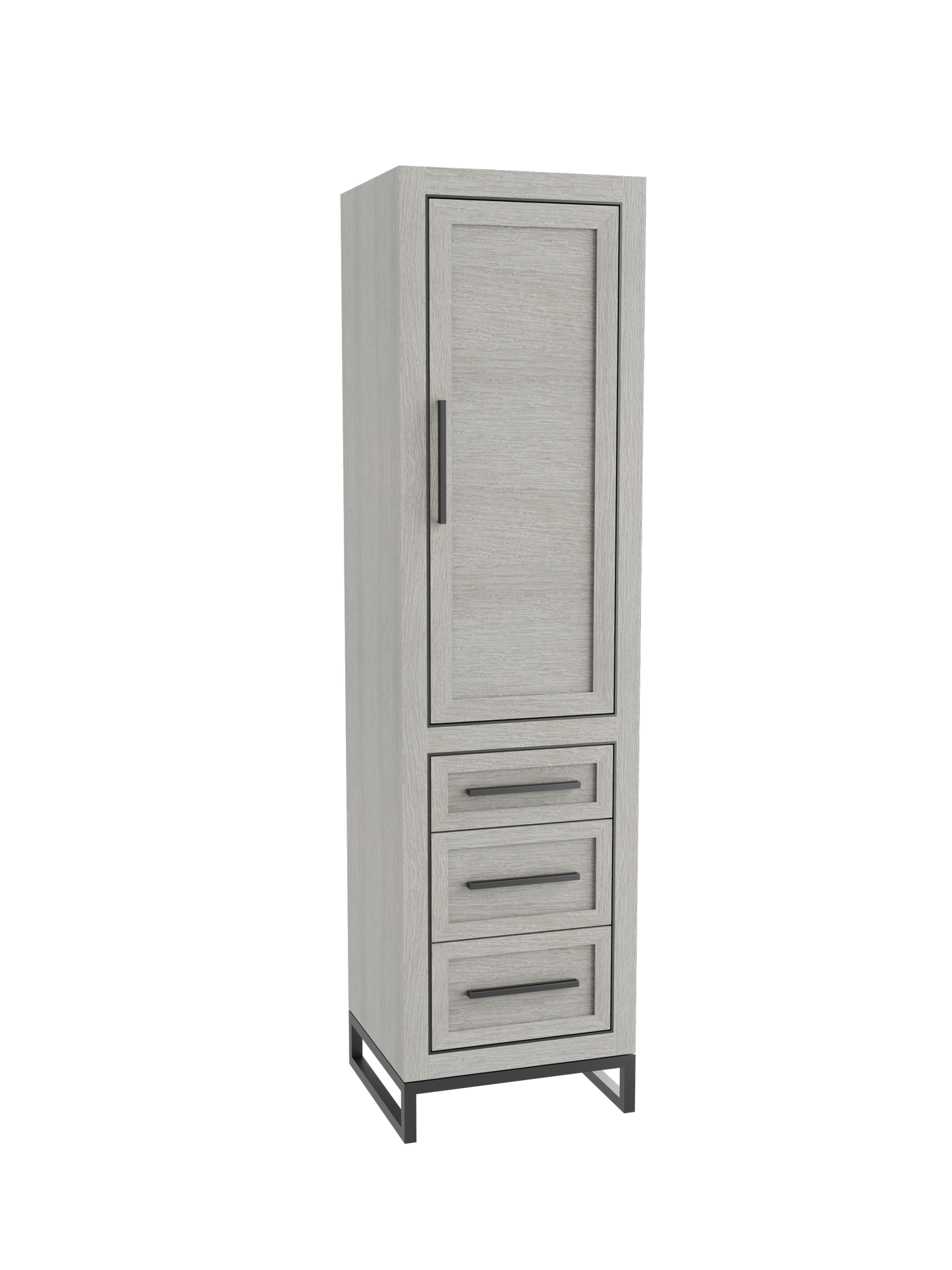 Estate 20"W x 18"D x 76"H Free Standing Linen Cabinet R Hinged