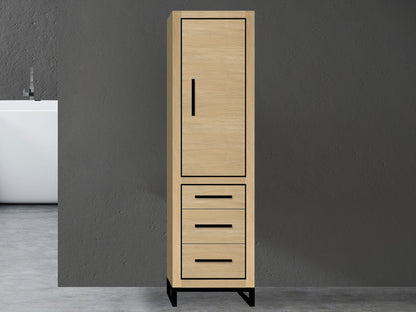 Estate 20"W x 18"D x 76"H Free Standing Linen Cabinet R Hinged
