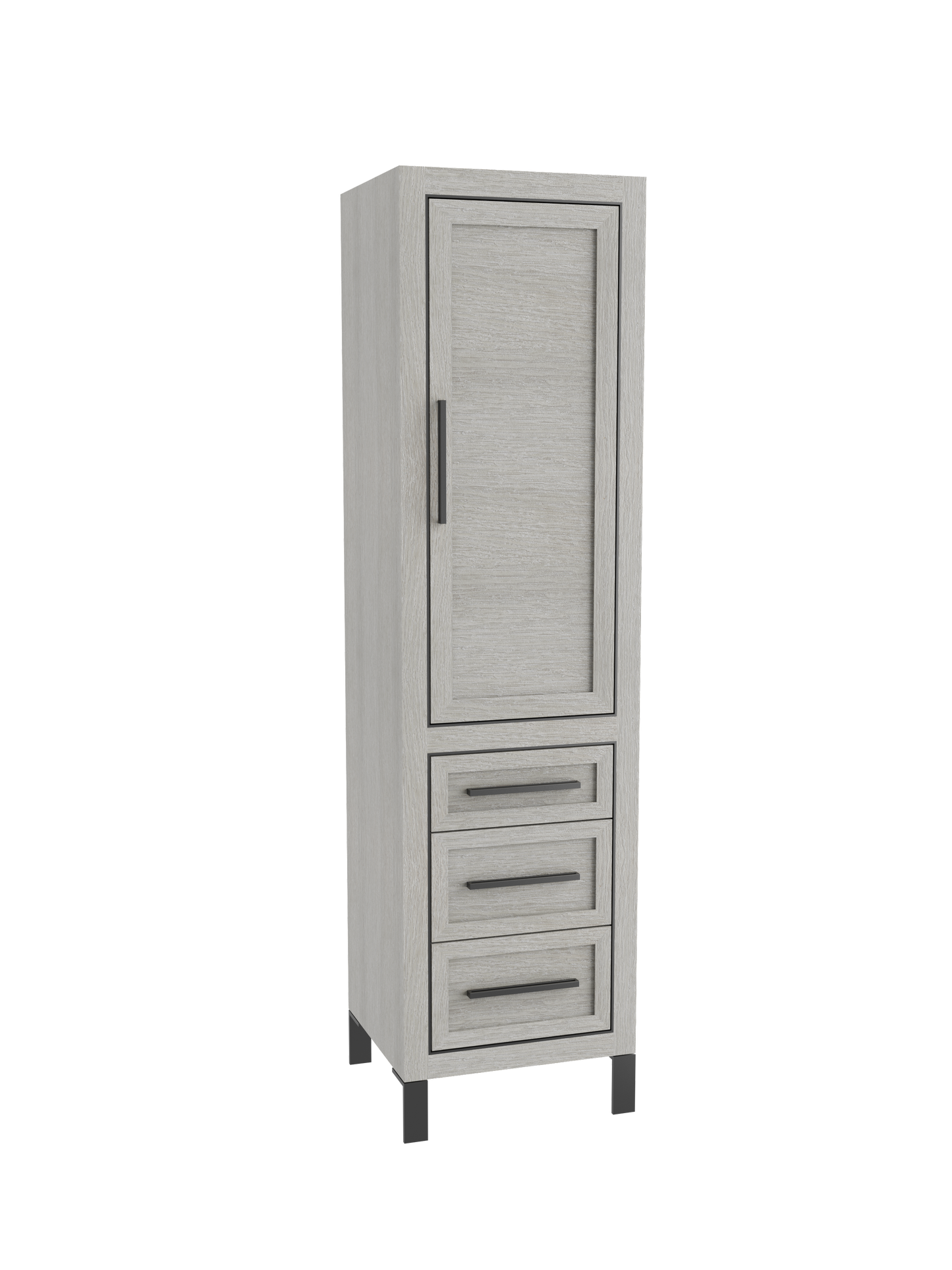 Estate 20"W x 18"D x 76"H Free Standing Linen Cabinet R Hinged