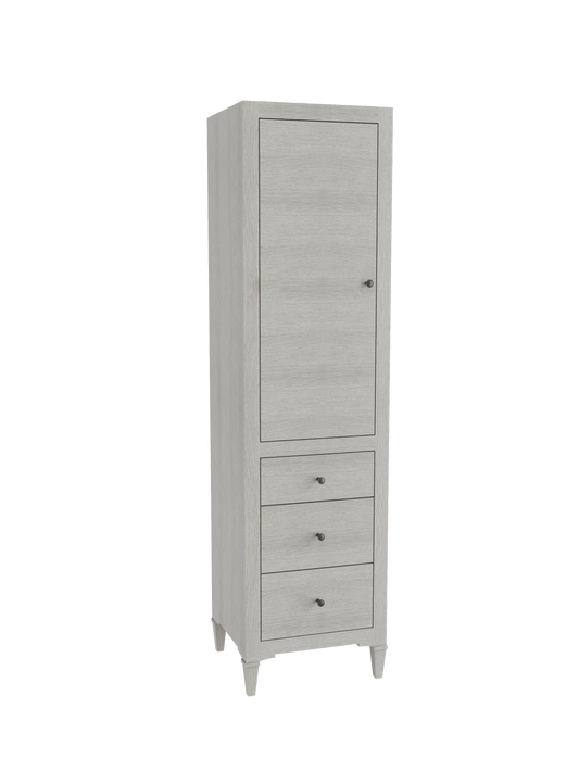 Legacy 20"W x 18"D x 76"H Free Standing Linen Cabinet L Hinged