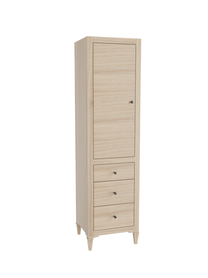 Legacy 20"W x 18"D x 76"H Free Standing Linen Cabinet L Hinged