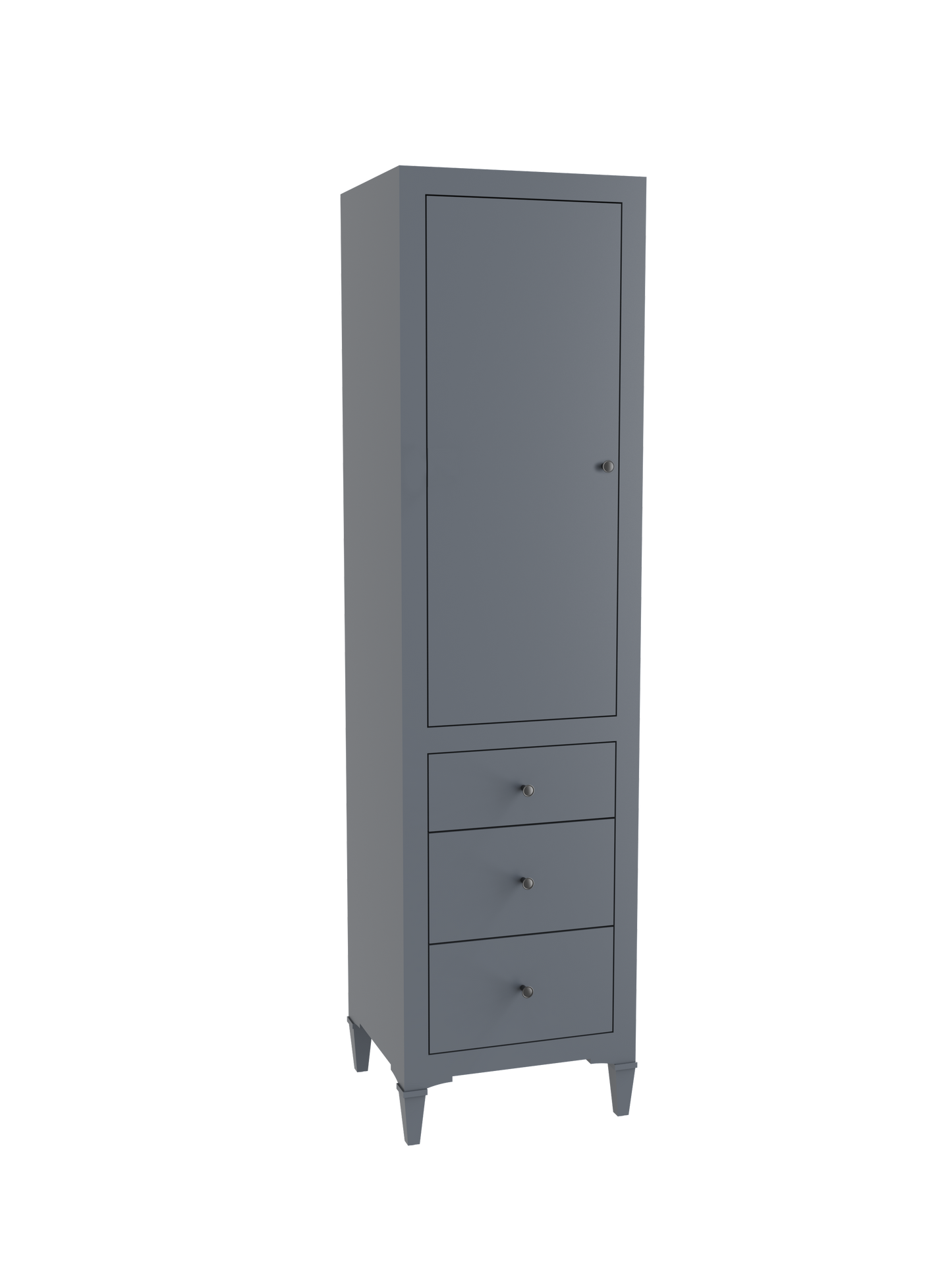 Legacy 20"W x 18"D x 76"H Free Standing Linen Cabinet L Hinged