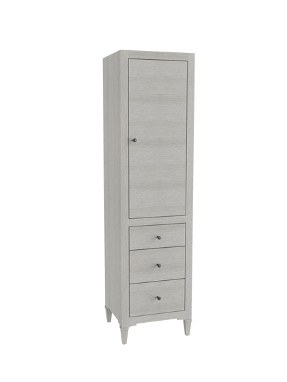 Legacy 20"W x 18"D x 76"H Free Standing Linen Cabinet L Hinged