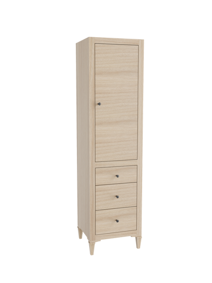 Legacy 20"W x 18"D x 76"H Free Standing Linen Cabinet L Hinged