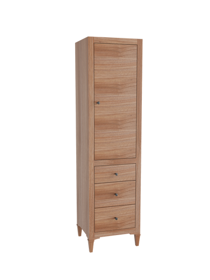 Legacy 20"W x 18"D x 76"H Free Standing Linen Cabinet L Hinged