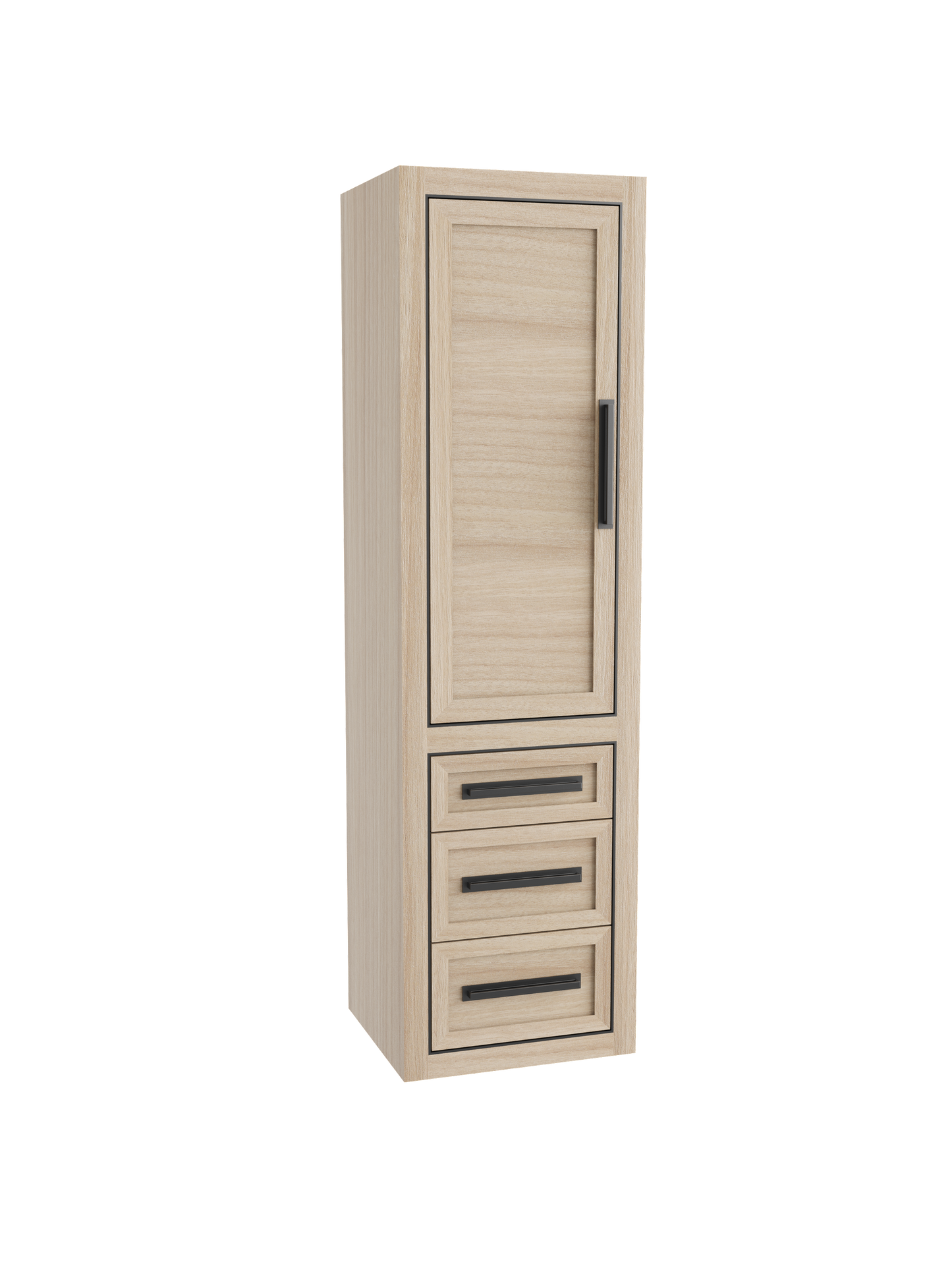 Renaissance 20"W x 18"D x 71"H Wall Hung Linen Cabinet L Hinged