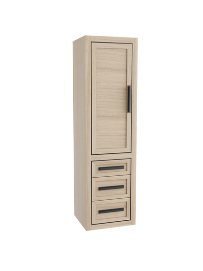 Renaissance 20"W x 18"D x 71"H Wall Hung Linen Cabinet L Hinged