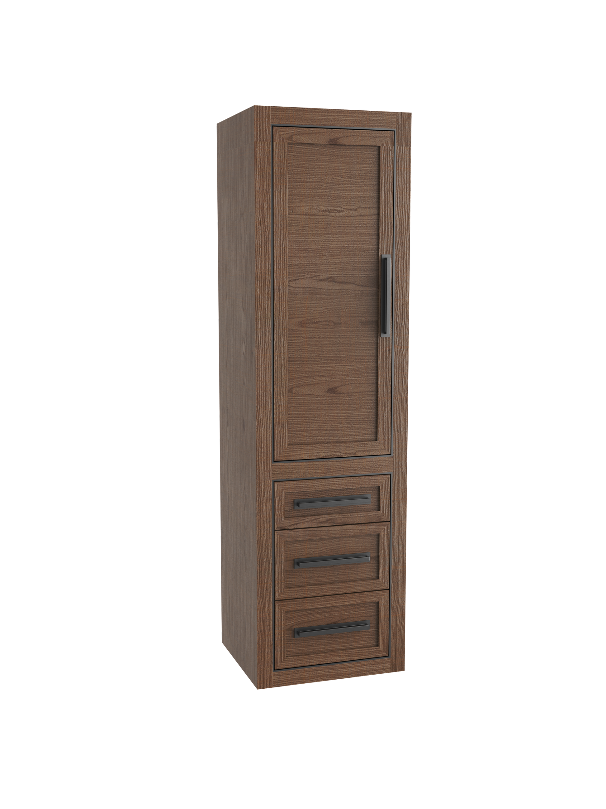 Renaissance 20"W x 18"D x 71"H Wall Hung Linen Cabinet L Hinged