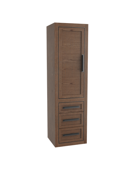 Renaissance 20"W x 18"D x 71"H Wall Hung Linen Cabinet L Hinged