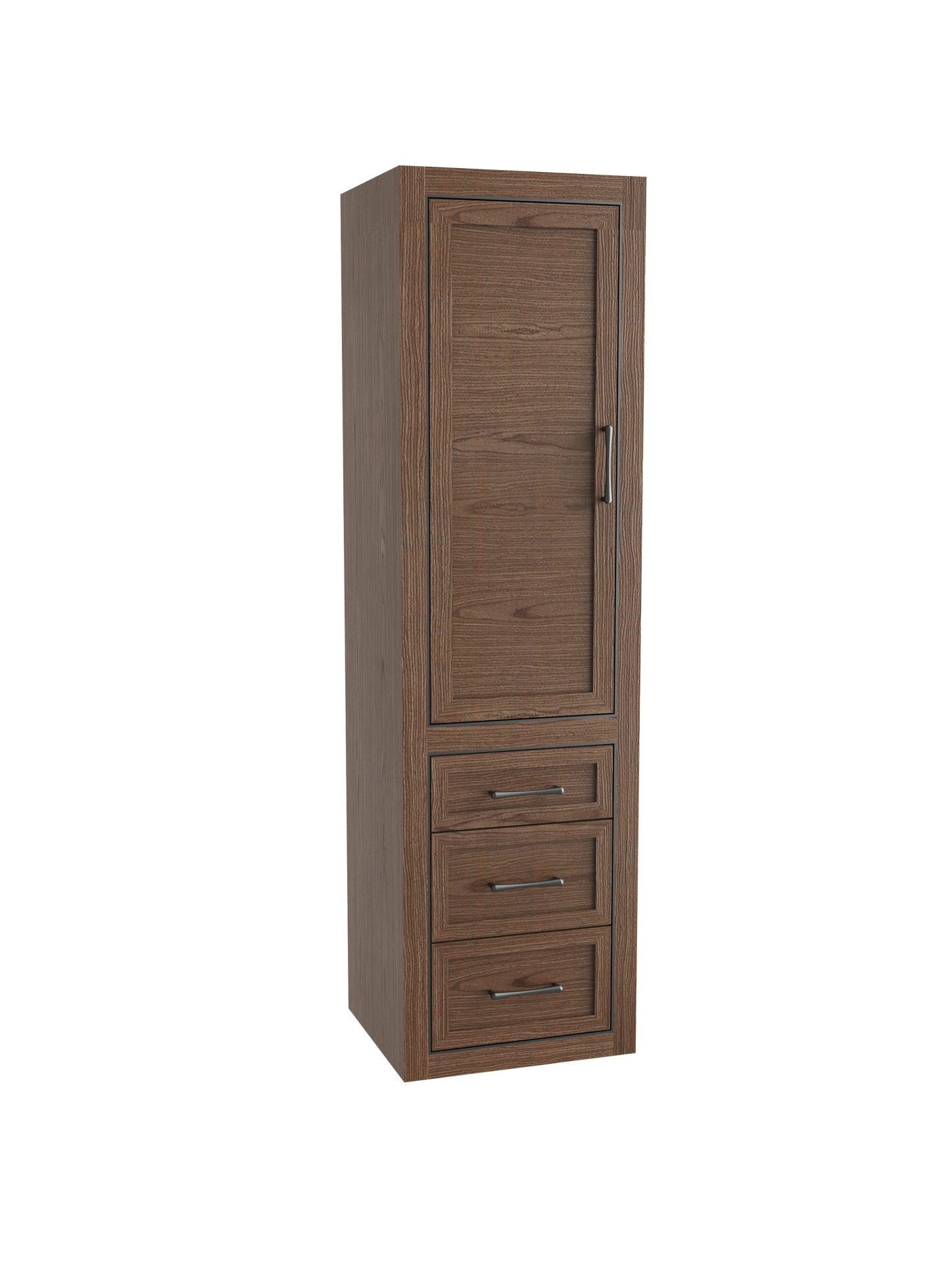 Renaissance 20"W x 18"D x 71"H Wall Hung Linen Cabinet L Hinged