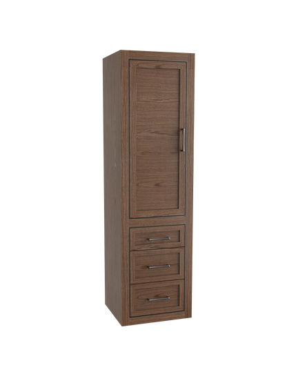 Renaissance 20"W x 18"D x 71"H Wall Hung Linen Cabinet L Hinged