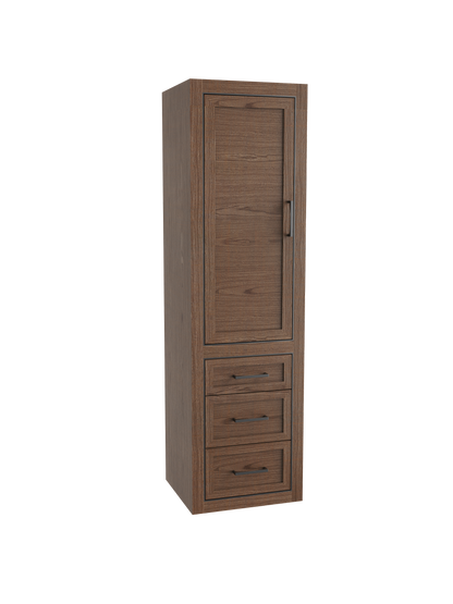 Renaissance 20"W x 18"D x 71"H Wall Hung Linen Cabinet L Hinged