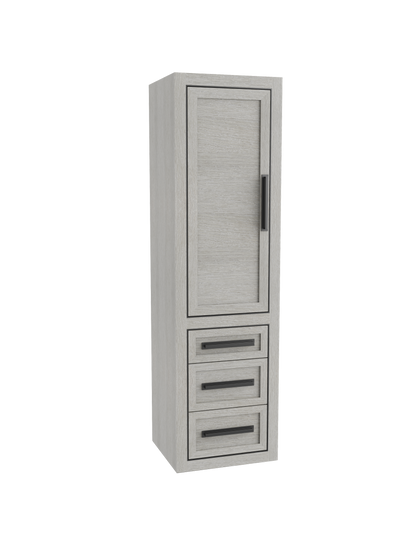 Renaissance 20"W x 18"D x 71"H Wall Hung Linen Cabinet L Hinged