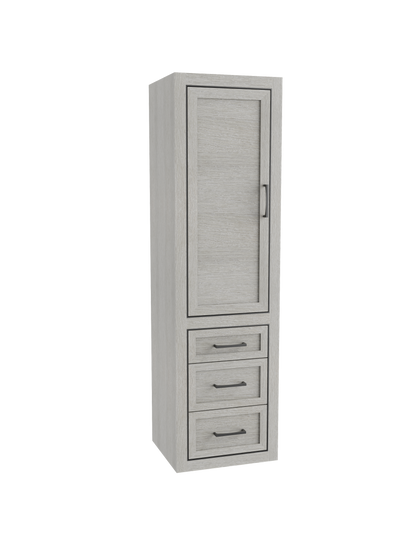 Renaissance 20"W x 18"D x 71"H Wall Hung Linen Cabinet L Hinged