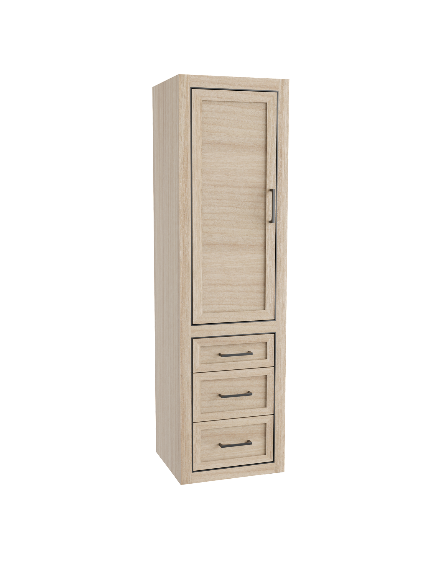 Renaissance 20"W x 18"D x 71"H Wall Hung Linen Cabinet L Hinged