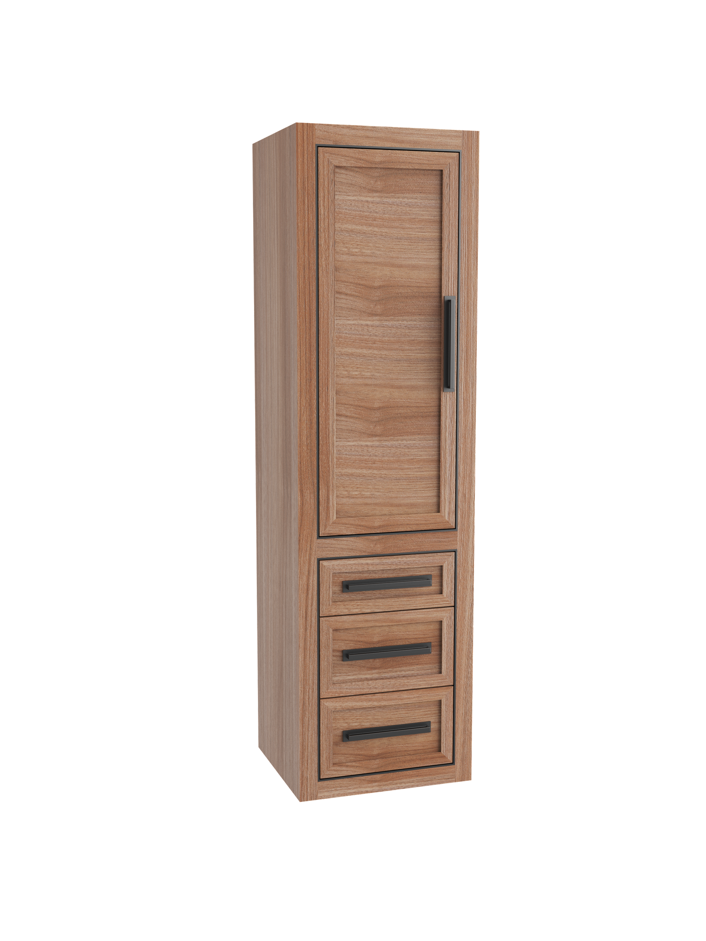 Renaissance 20"W x 18"D x 71"H Wall Hung Linen Cabinet L Hinged