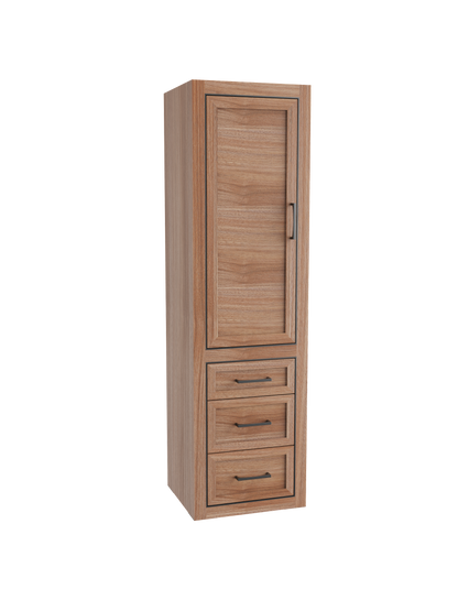 Renaissance 20"W x 18"D x 71"H Wall Hung Linen Cabinet L Hinged