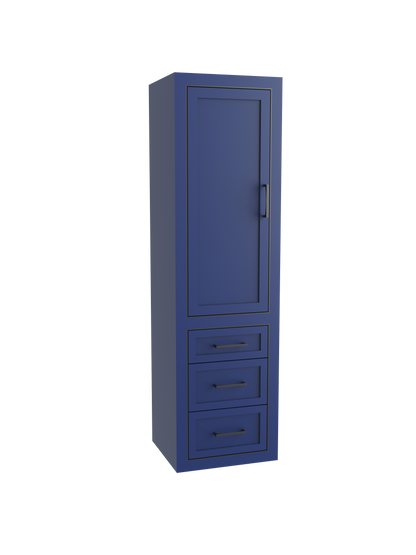 Renaissance 20"W x 18"D x 71"H Wall Hung Linen Cabinet L Hinged