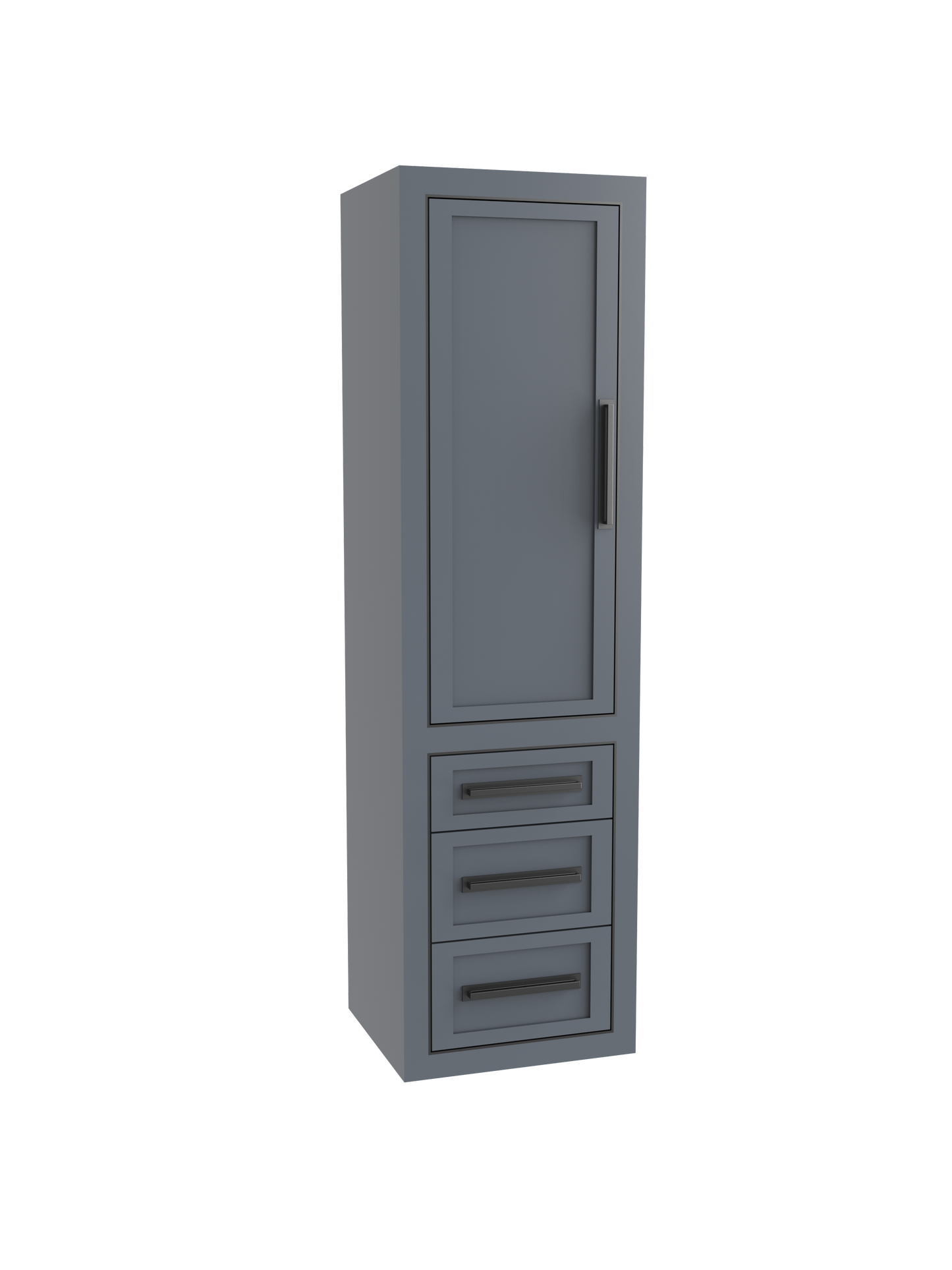 Renaissance 20"W x 18"D x 71"H Wall Hung Linen Cabinet L Hinged