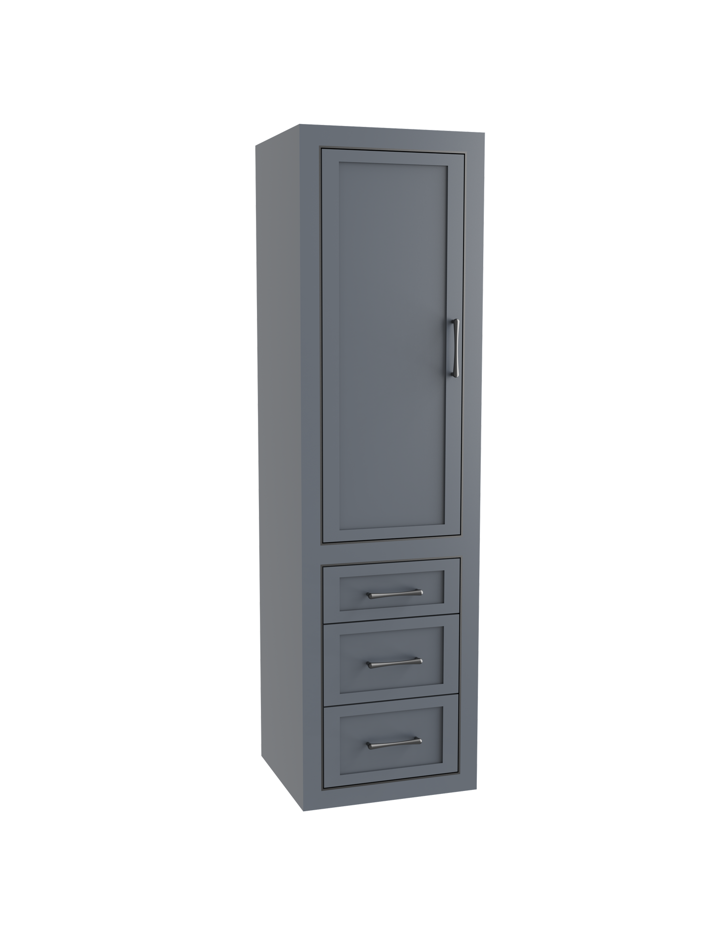 Renaissance 20"W x 18"D x 71"H Wall Hung Linen Cabinet L Hinged