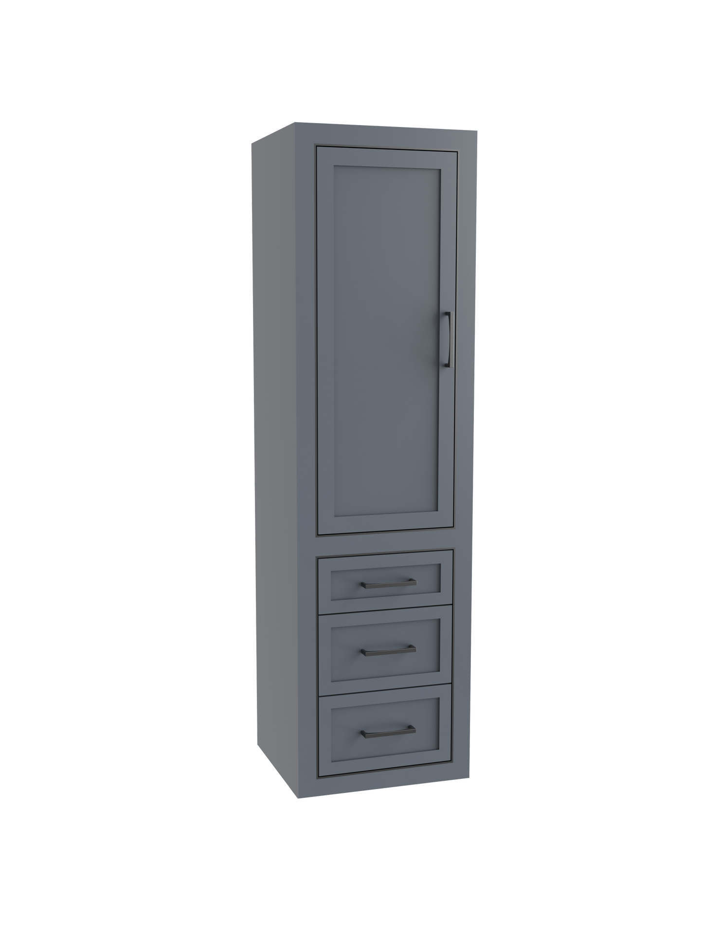 Renaissance 20"W x 18"D x 71"H Wall Hung Linen Cabinet L Hinged