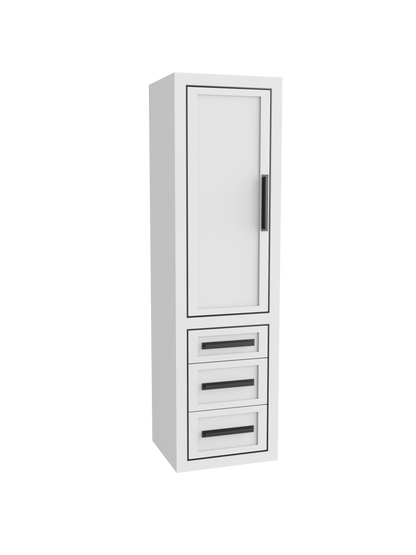 Renaissance 20"W x 18"D x 71"H Wall Hung Linen Cabinet L Hinged