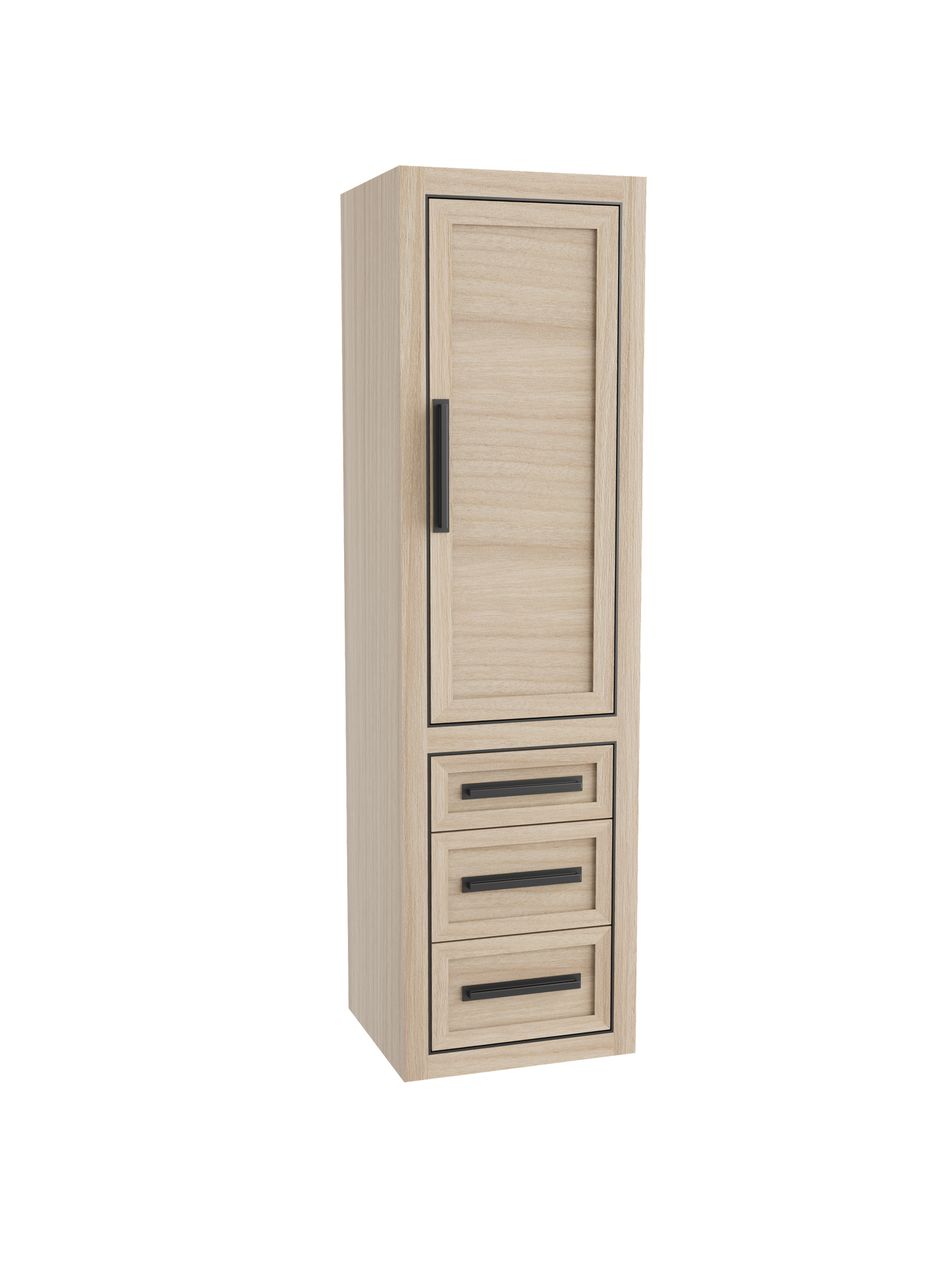 Renaissance 20"W x 18"D x 71"H Wall Hung Linen Cabinet R Hinged