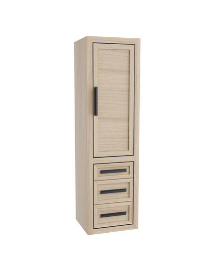 Renaissance 20"W x 18"D x 71"H Wall Hung Linen Cabinet R Hinged