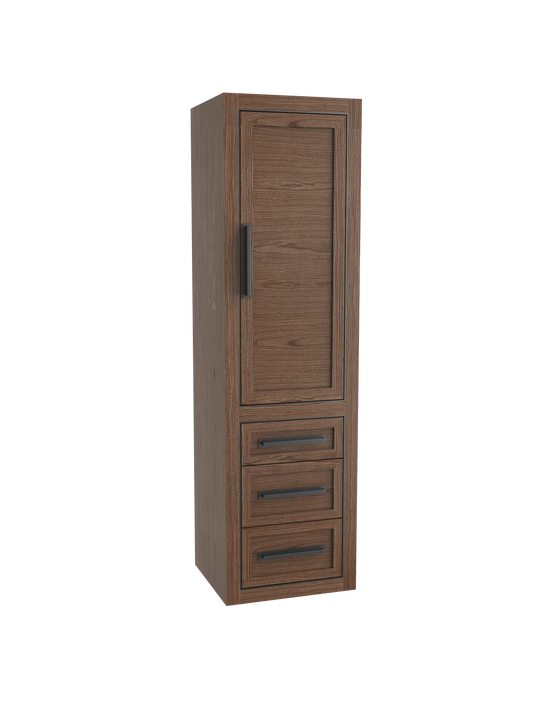 Renaissance 20"W x 18"D x 71"H Wall Hung Linen Cabinet R Hinged
