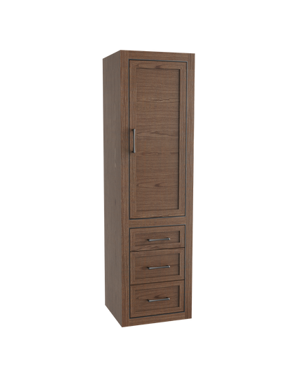 Renaissance 20"W x 18"D x 71"H Wall Hung Linen Cabinet R Hinged