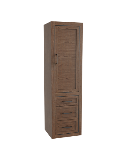 Renaissance 20"W x 18"D x 71"H Wall Hung Linen Cabinet R Hinged