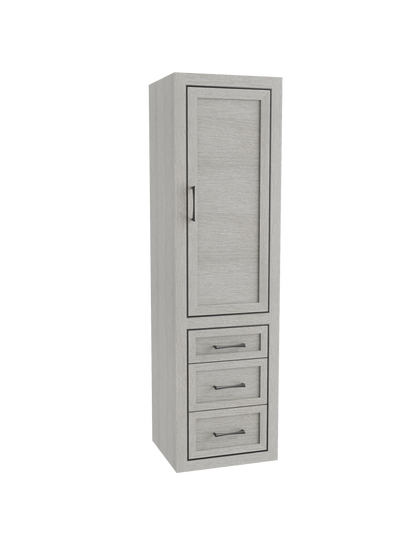 Renaissance 20"W x 18"D x 71"H Wall Hung Linen Cabinet R Hinged