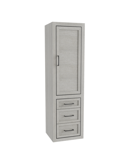 Renaissance 20"W x 18"D x 71"H Wall Hung Linen Cabinet R Hinged