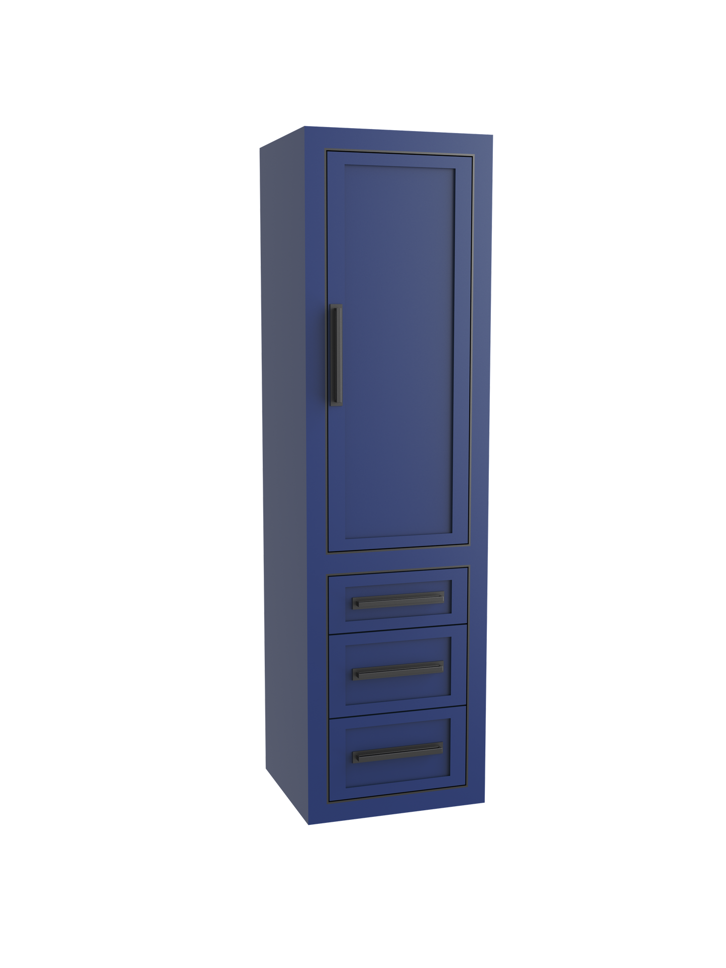 Renaissance 20"W x 18"D x 71"H Wall Hung Linen Cabinet R Hinged