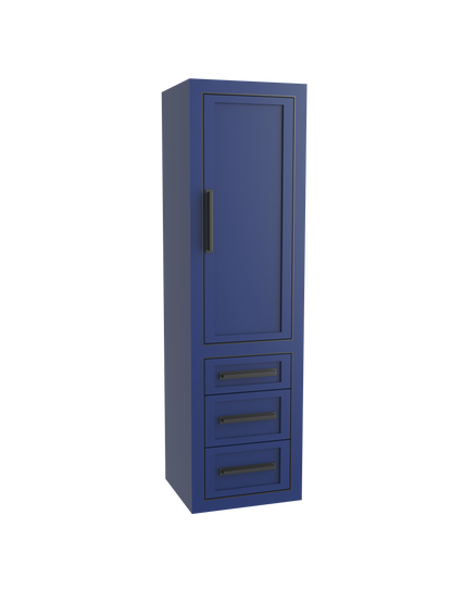 Renaissance 20"W x 18"D x 71"H Wall Hung Linen Cabinet R Hinged