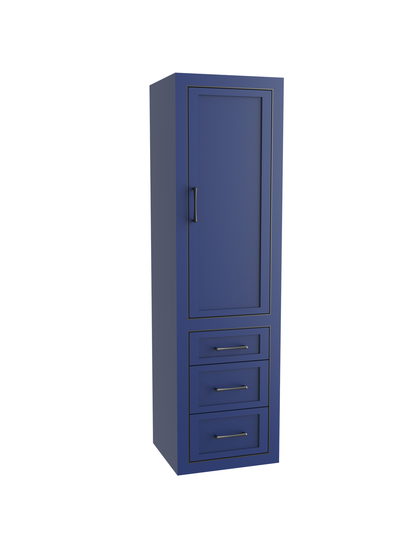 Renaissance 20"W x 18"D x 71"H Wall Hung Linen Cabinet R Hinged