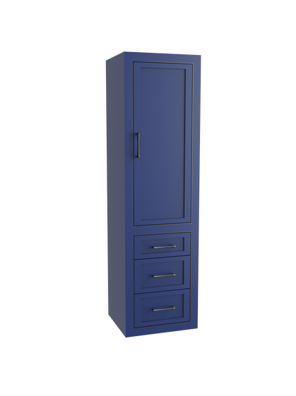 Renaissance 20"W x 18"D x 71"H Wall Hung Linen Cabinet R Hinged