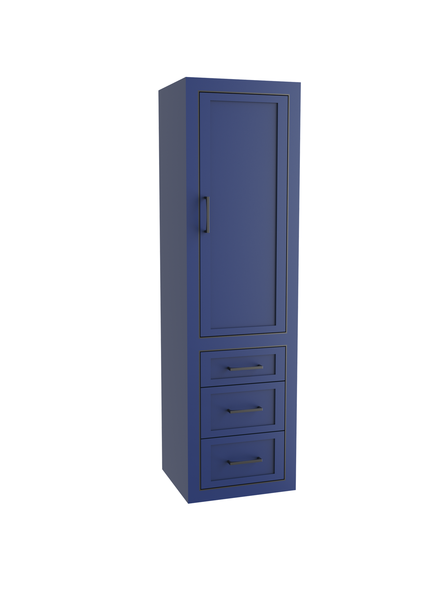Renaissance 20"W x 18"D x 71"H Wall Hung Linen Cabinet R Hinged